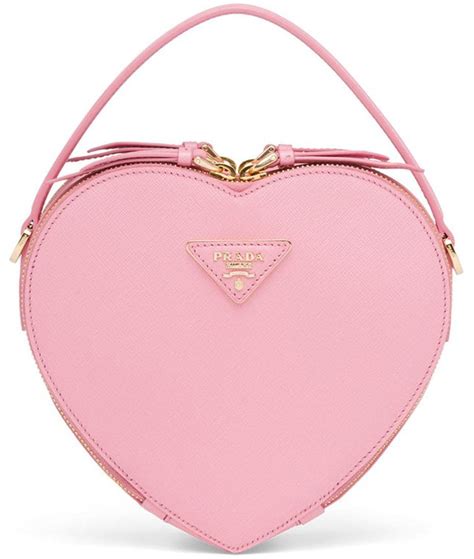 heart shaped purse prada|prada bag with coin purse.